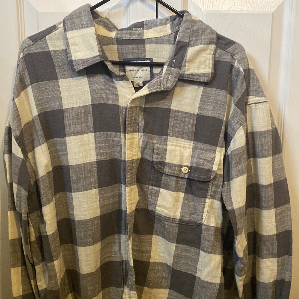 american eagle oversized flannel